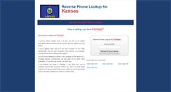 Desktop Screenshot of kansasphonelookup.com
